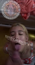 A Truchita dominicana le encanta tragar leche