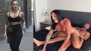 Video porno de Hayley Vernon con el famoso actor porno Mr Iconic