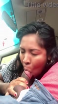 ex -Girlfriend Mama Verga en el coche 2